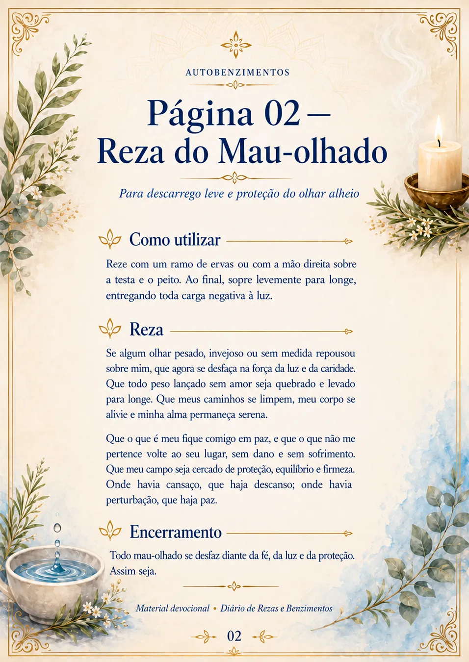 Página interna do diário 4